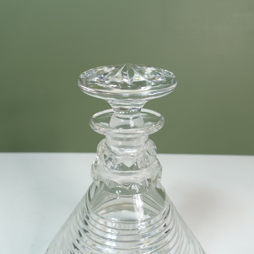 19TH C SHIPS DECANTER View VI