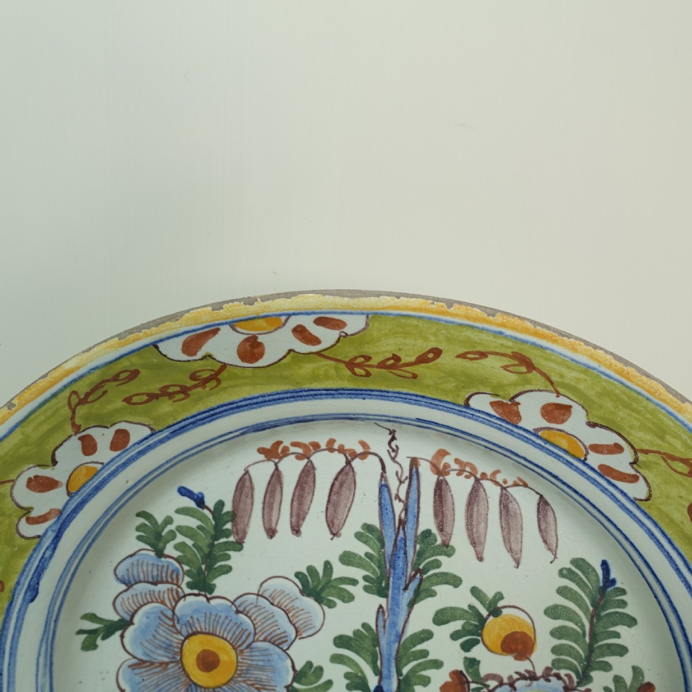 PAIR OF LARGE 18TH C DELFT BOWLS View III
