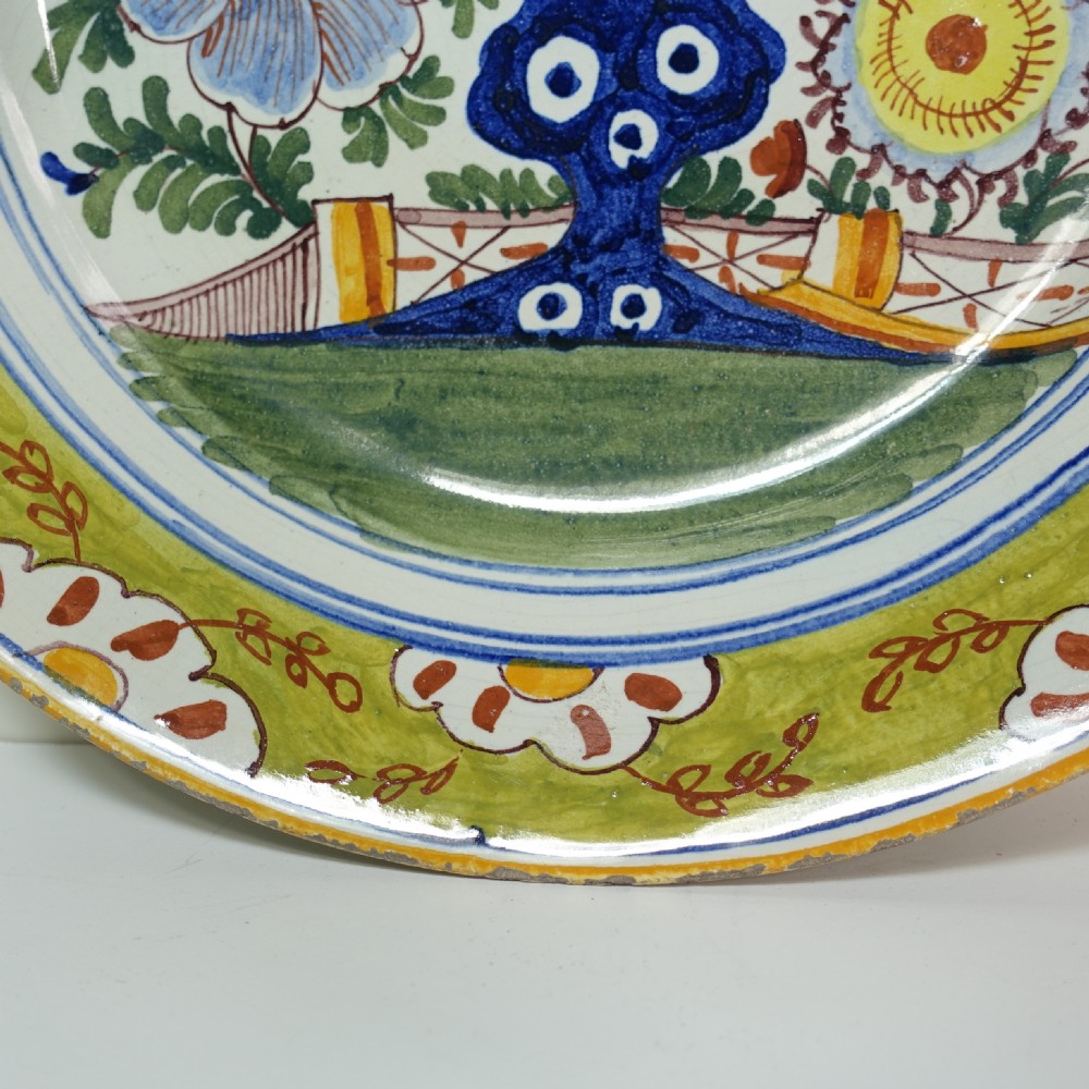 PAIR OF LARGE 18TH C DELFT BOWLS View V