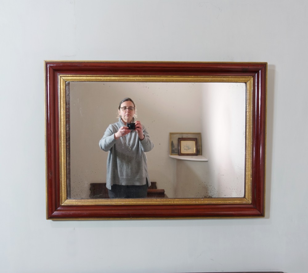 19TH C MIRROR