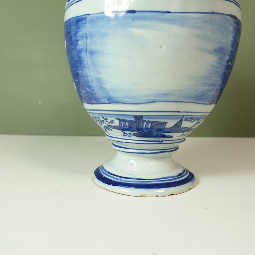 18TH C DELFT WET DRUG JAR View V
