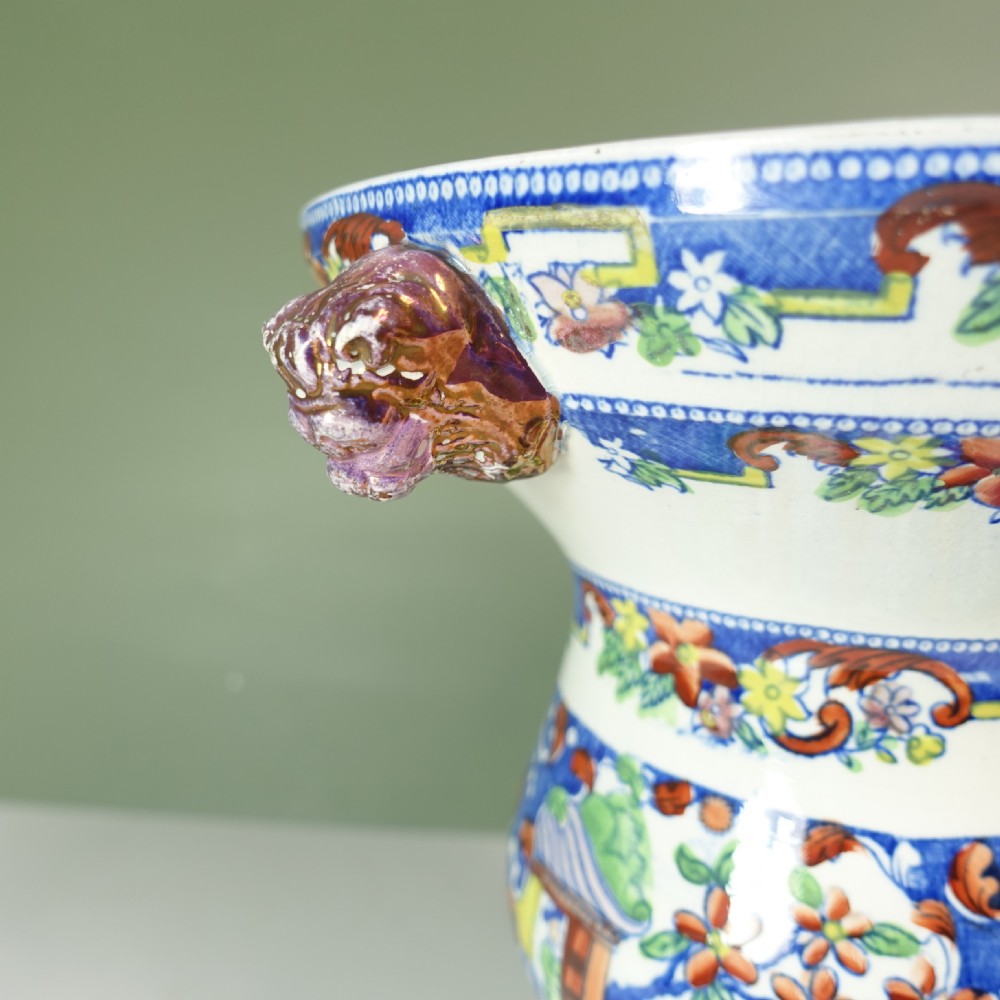 EARLY 19TH C VASE & COVER View VI