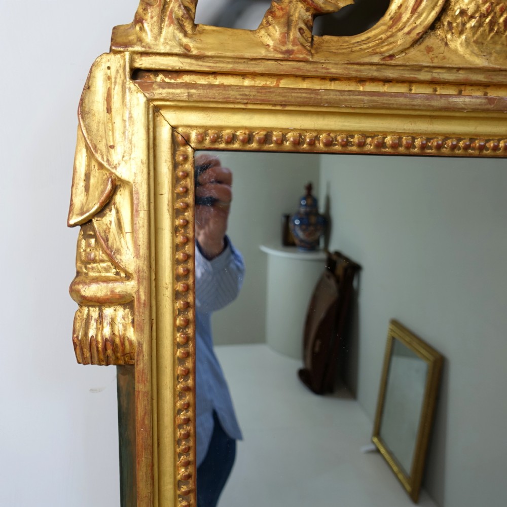 19TH C GILT MIRROR View V