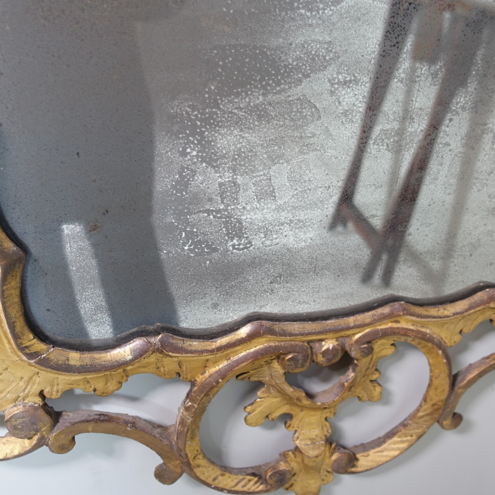 LARGE 18TH C GILT MIRROR View V