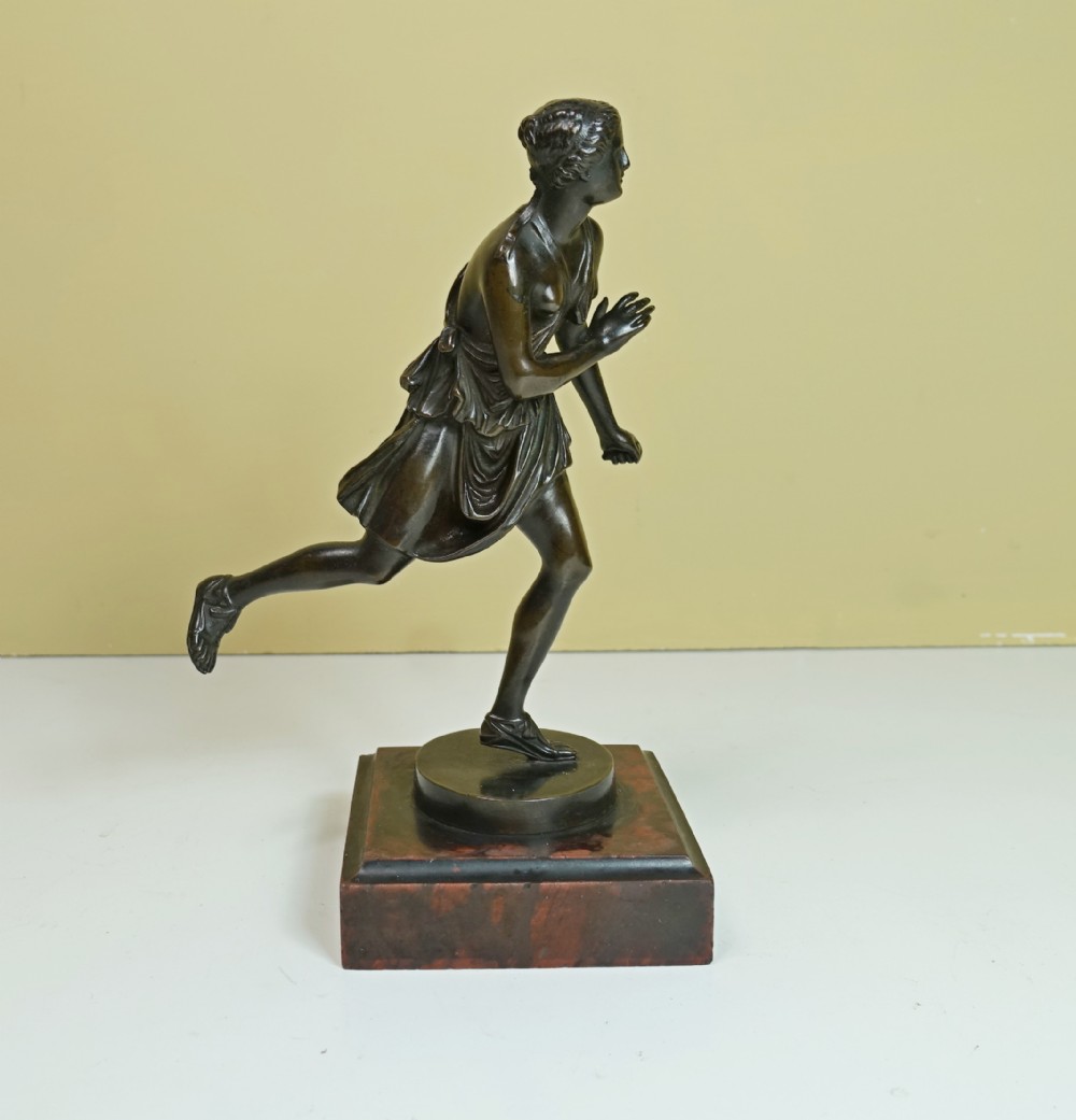 19TH C BARBEDIENNE BRONZE OF ATALANTA