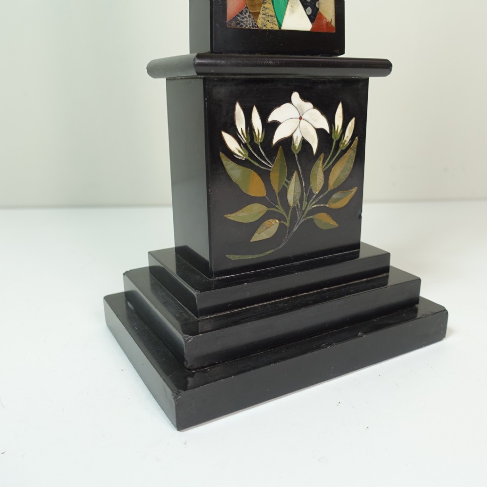19TH C OBELISK THERMOMETER View V