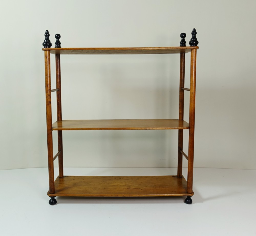 SET OF 19TH C SHELVES