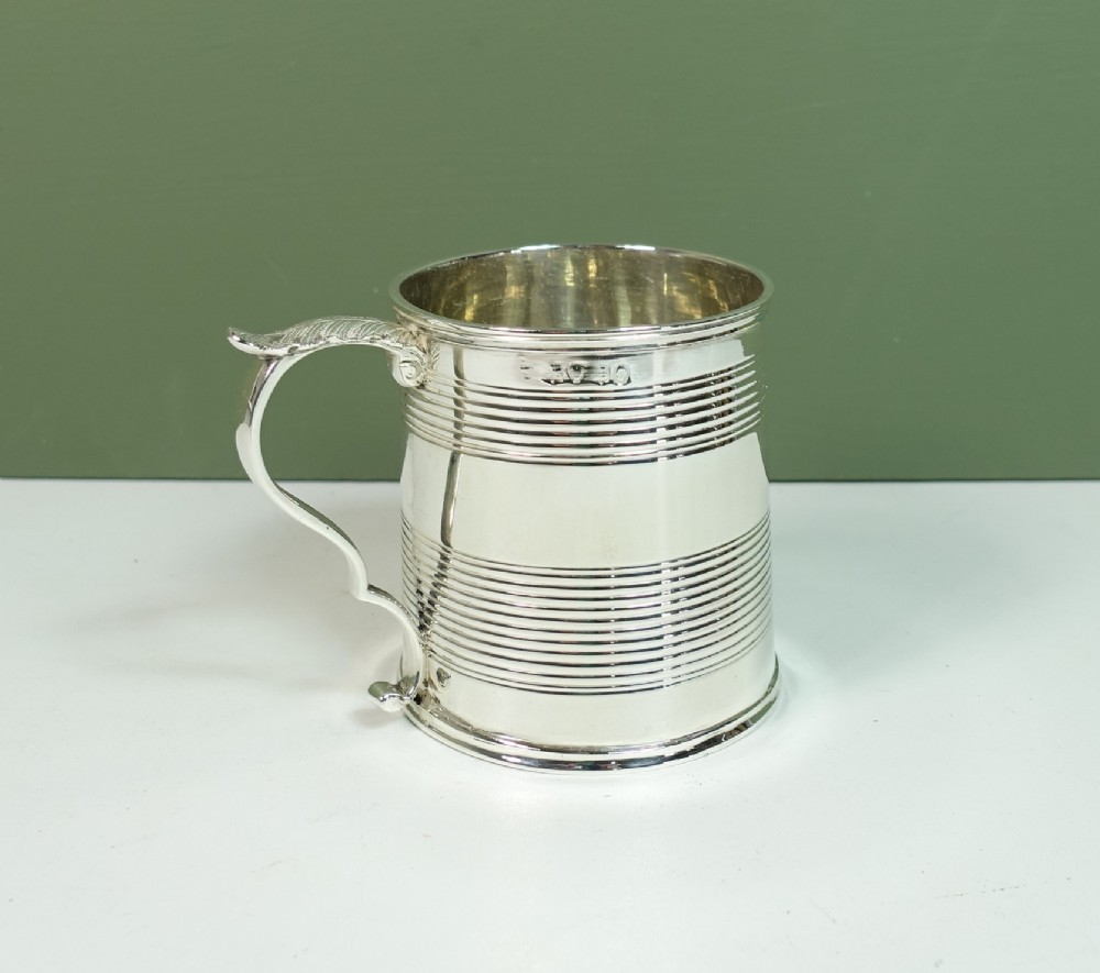 SILVER CHRISTENING MUG, LONDON 1837