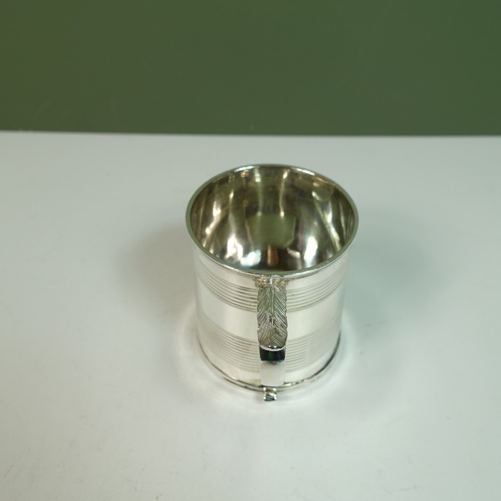 SILVER CHRISTENING MUG, LONDON 1837 View IV