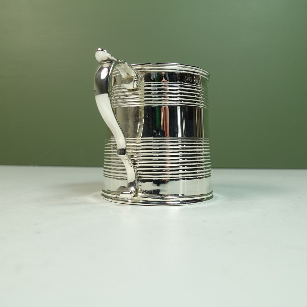 SILVER CHRISTENING MUG, LONDON 1837 View VIII