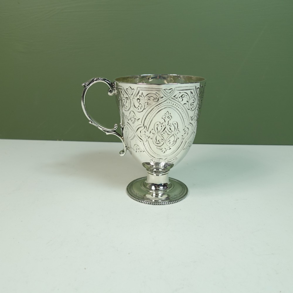 SILVER CHRISTENING MUG, LONDON 1837 View X
