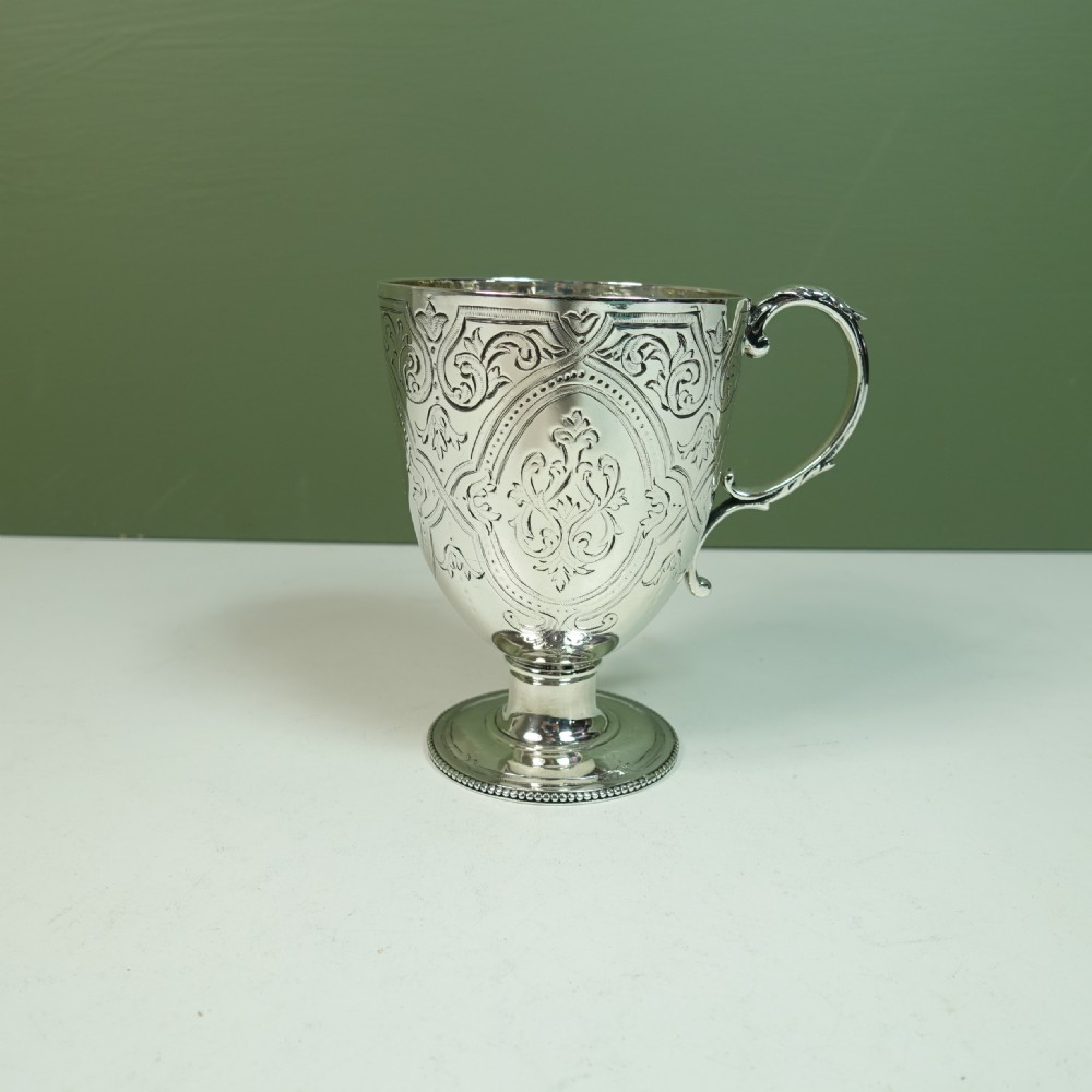SILVER CHRISTENING MUG, LONDON 1837 View XII