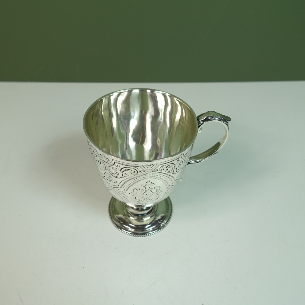 SILVER CHRISTENING MUG, LONDON 1837 View XIV