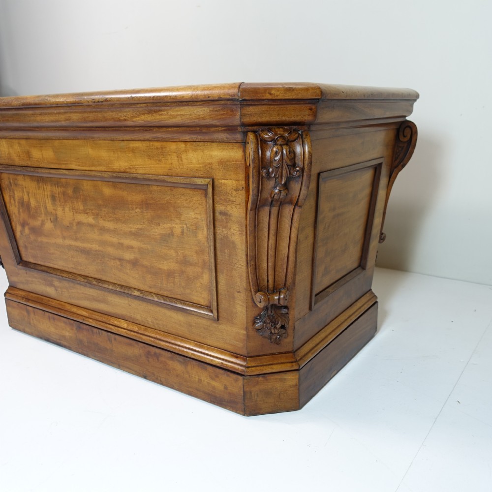 19TH C MAHOGANY WINE COOLER View III