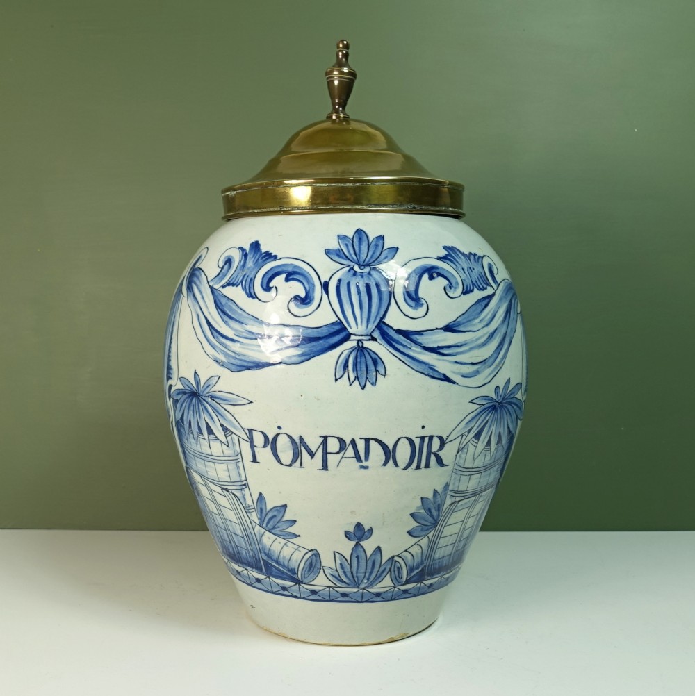 18TH C DELFT JAR
