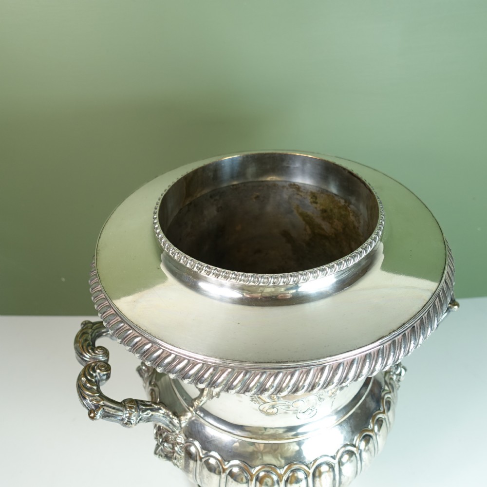 19TH C SILVER PLATED WINE COOLER View VII