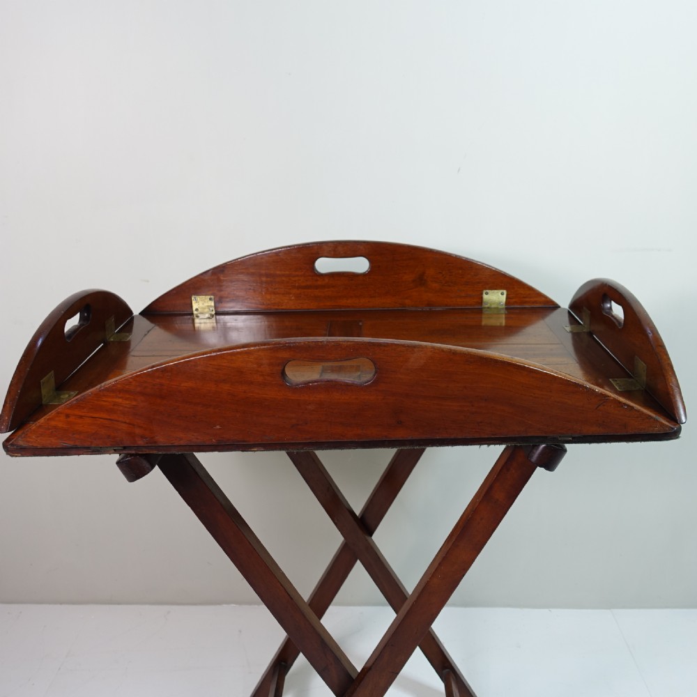 GEORGE III MAHOGANY BUTLERS TRAY View III