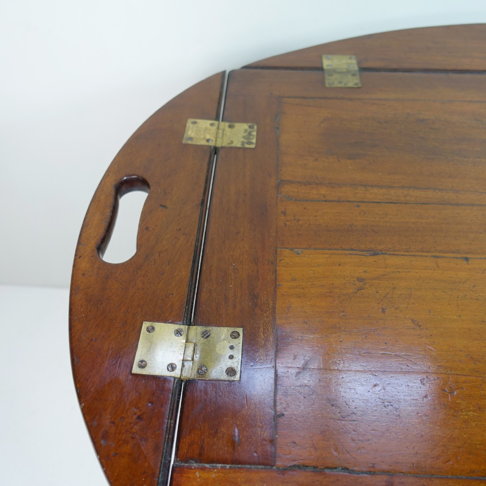 GEORGE III MAHOGANY BUTLERS TRAY View V