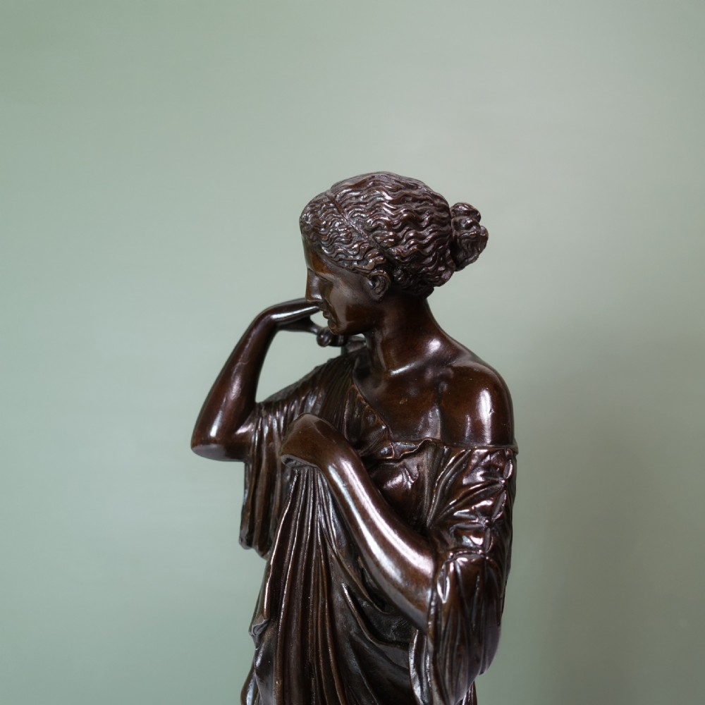19TH C BRONZE FIGURE OF DIANA DE GABIES View IV