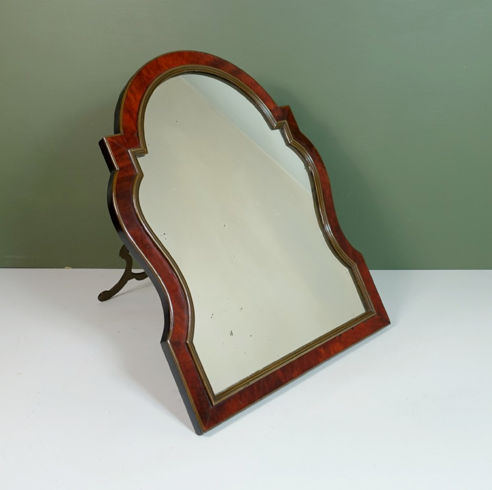 19TH C DRESSING MIRROR