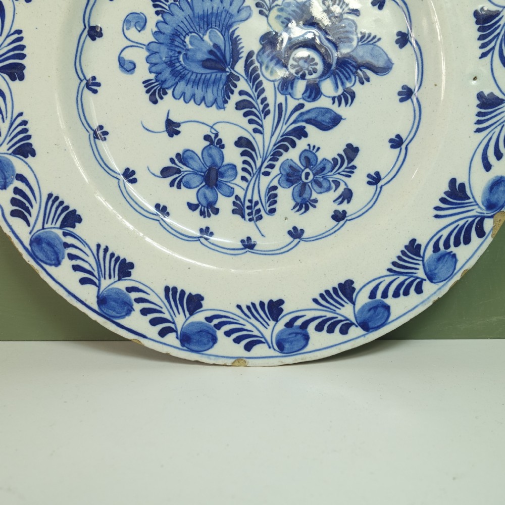 PAIR OF 18TH C DELFT PLATES View IV