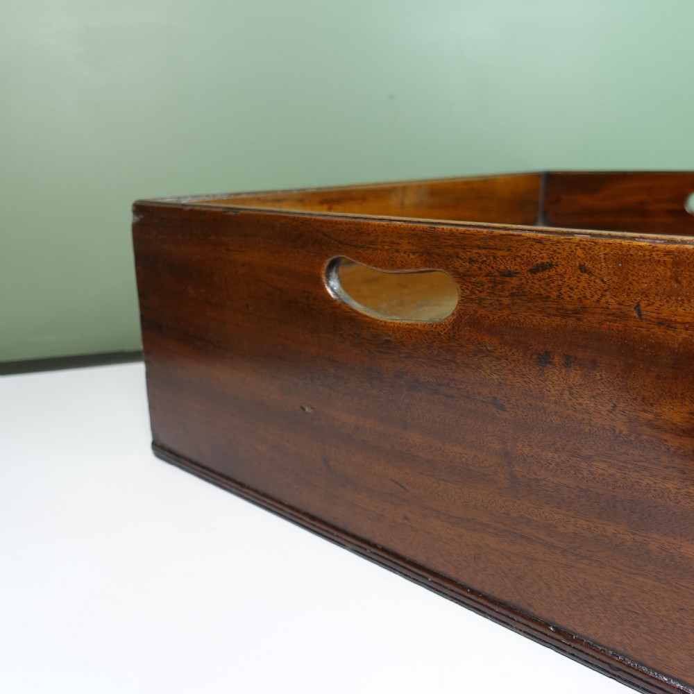 UNUSUAL 19TH C BUTLERS / BOOK TRAY View VI