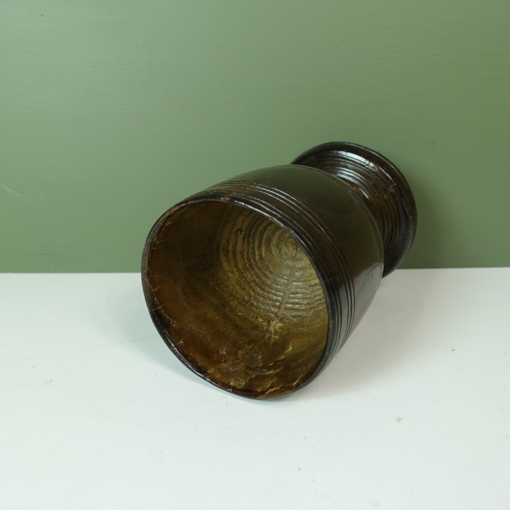 18TH C WALNUT GOBLET View III