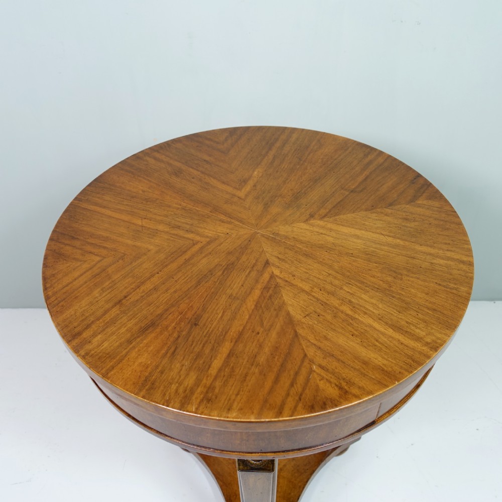 19TH C WALNUT HERM CENTRE TABLE View IV