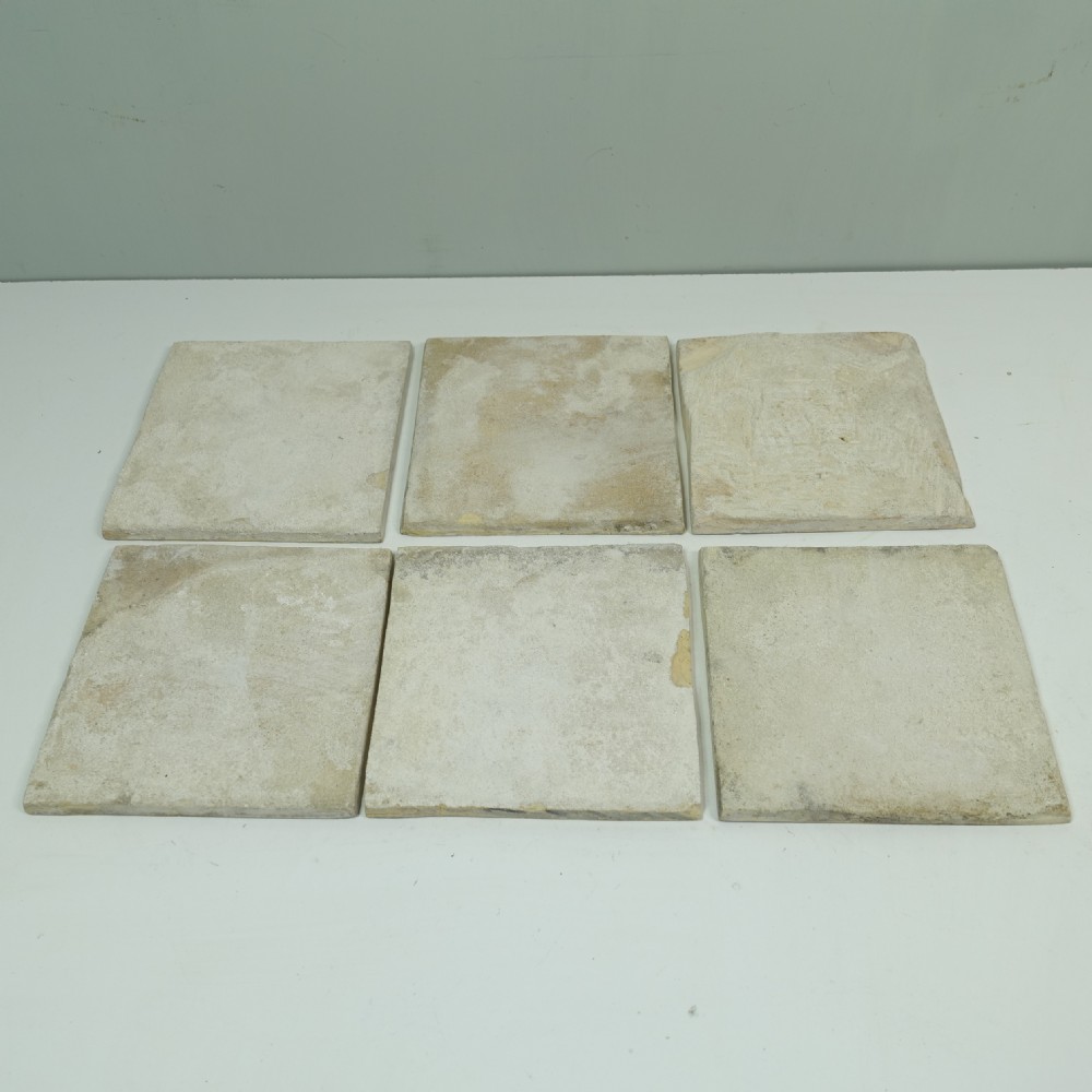 SET OF SIX 18TH C DELFT MANGANESE TILES View V