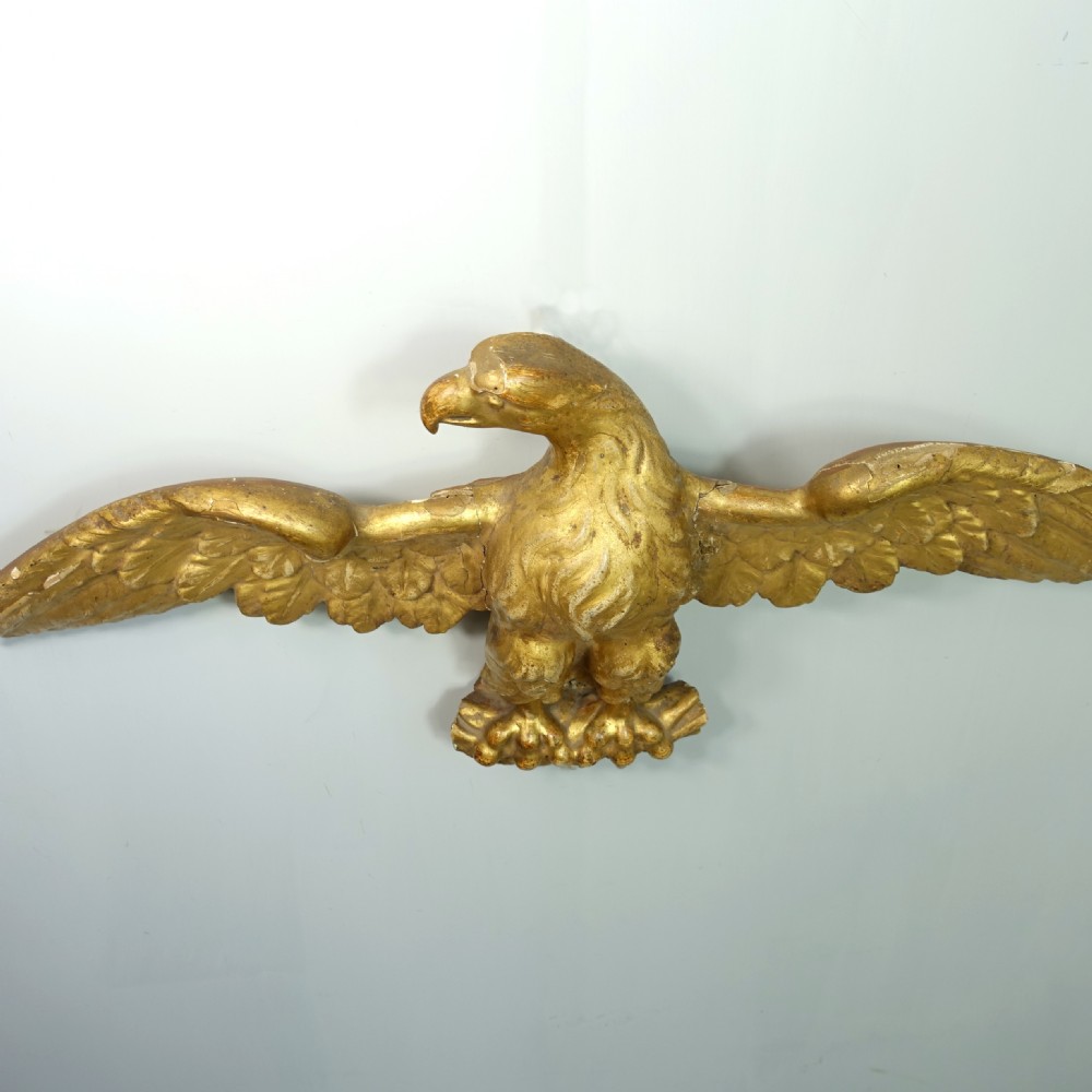 18TH C GILT EAGLE View III