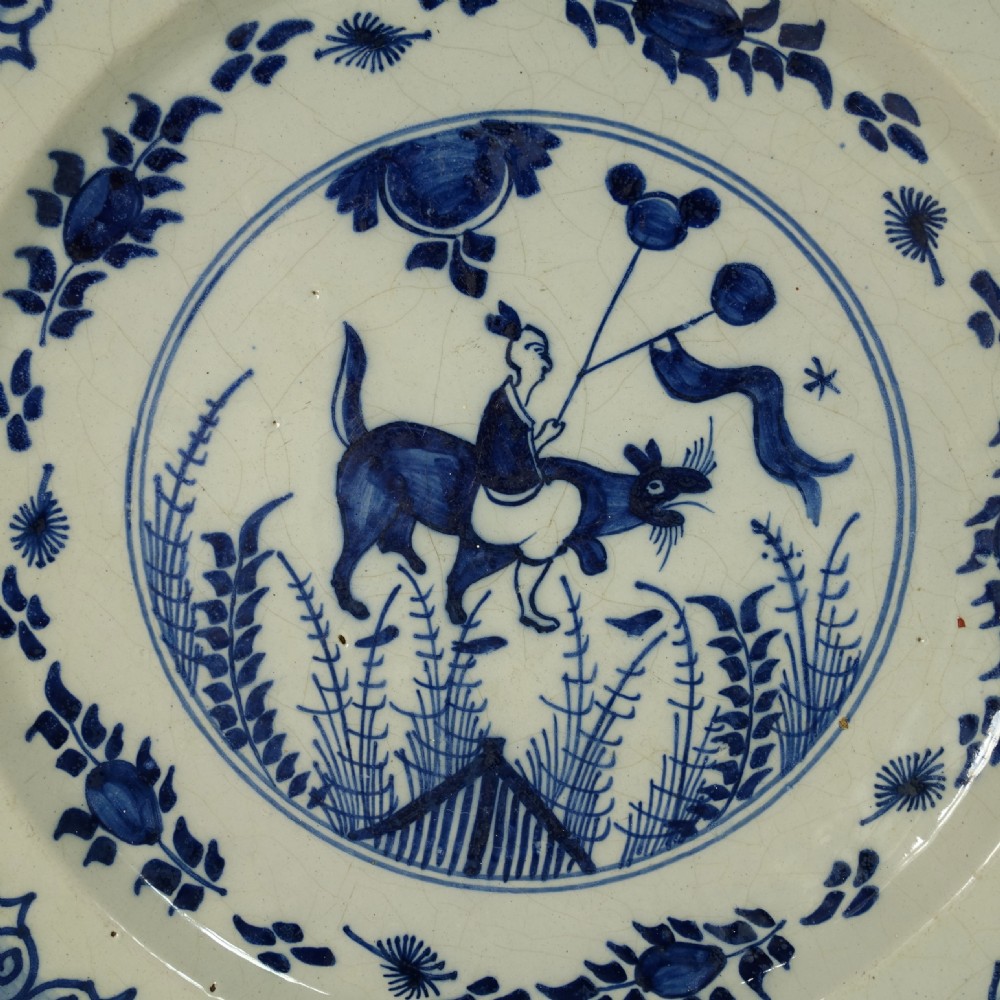 18TH C DELFT CHARGER View II