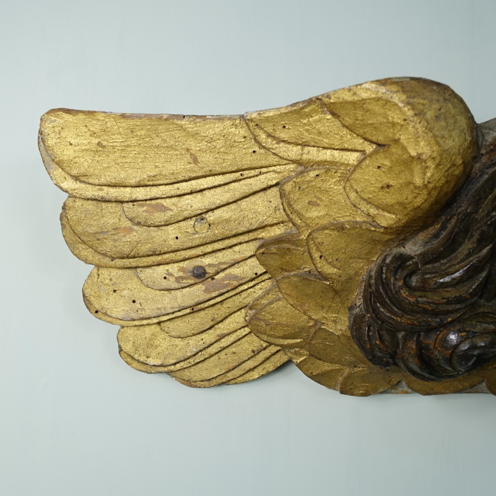 PAIR OF 18TH C CARVED CHERUBS View VI