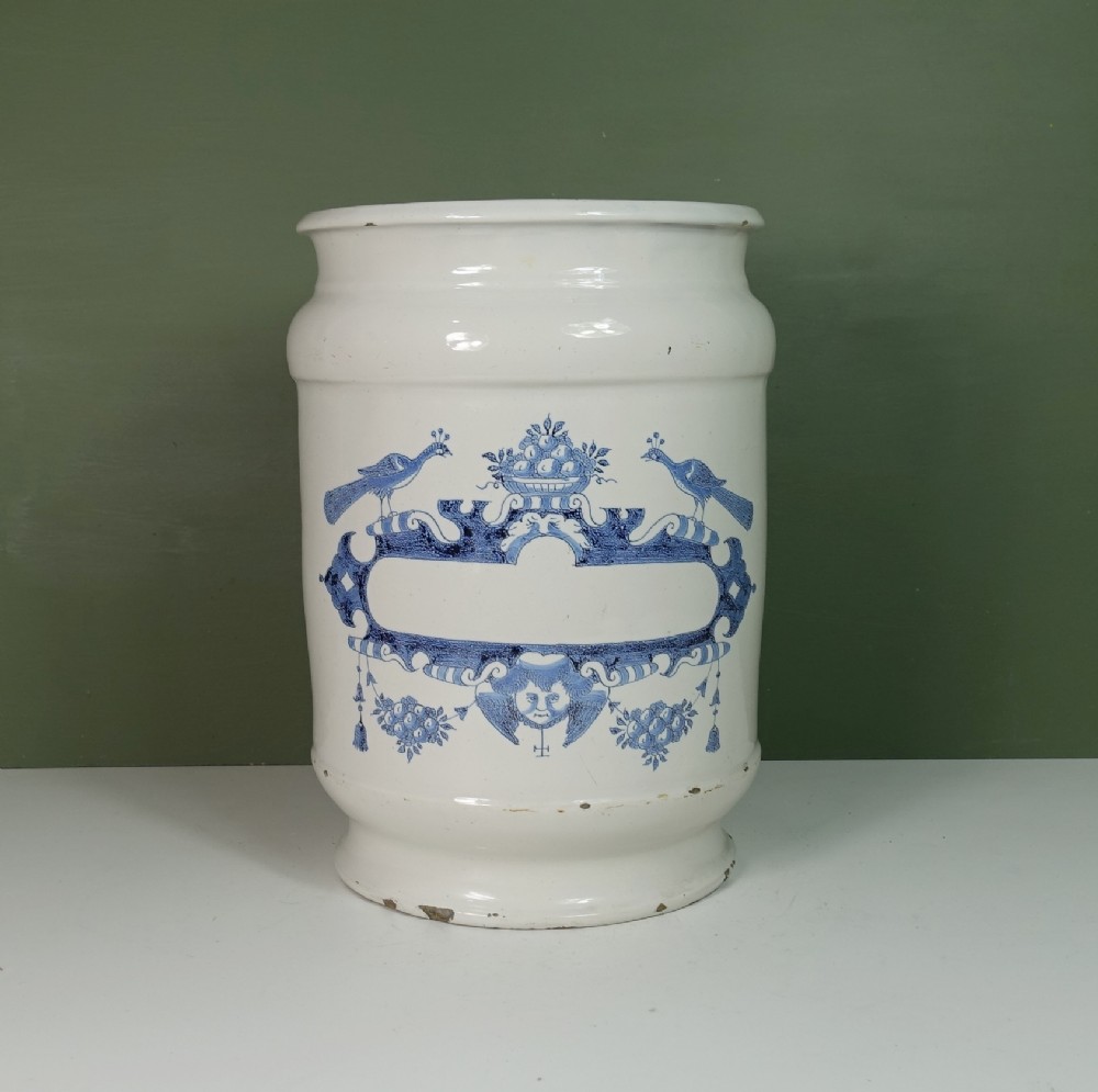 LARGE 18TH C APOTHECARY JAR