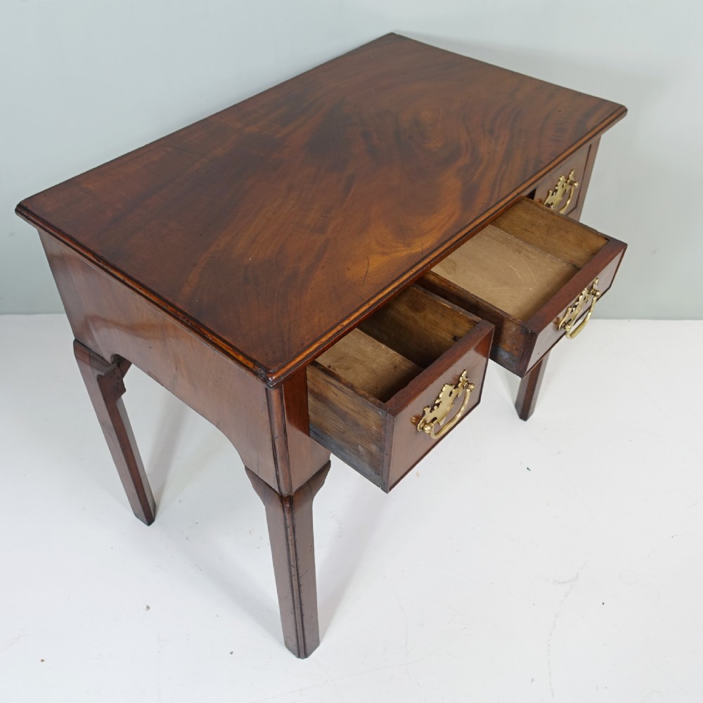 18TH C MAHOGANY LOWBOY, SIDE TABLE View VI
