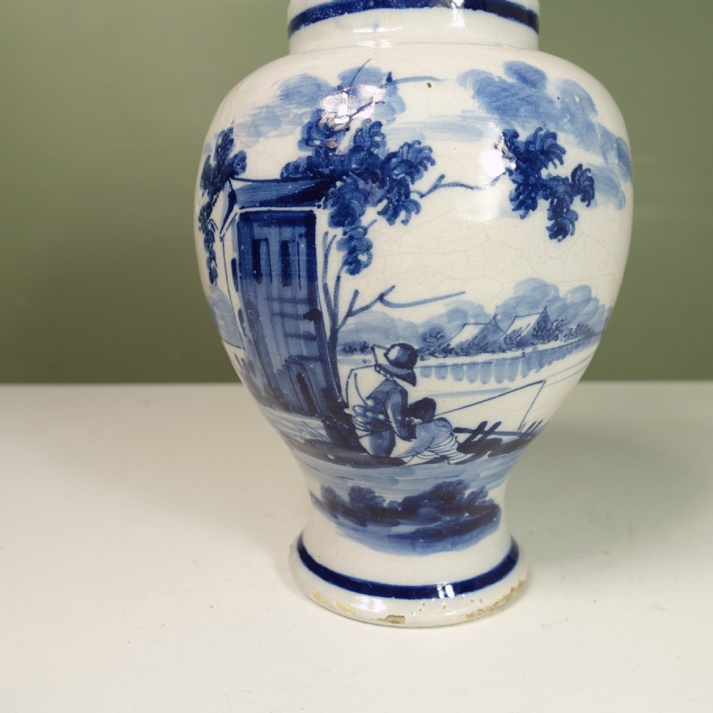 18TH C DELFT VASE View III