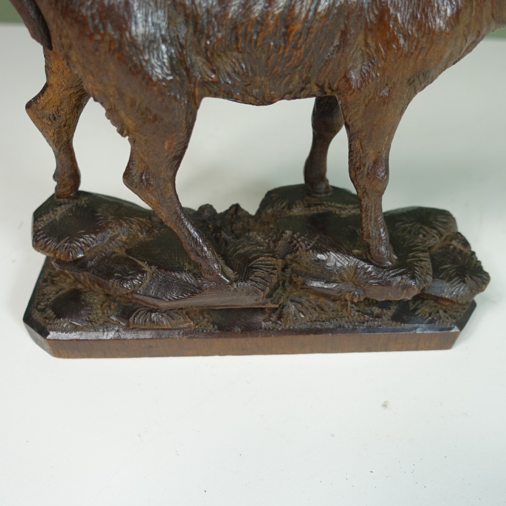 19TH C CARVED LIMEWOOD CALF View IV