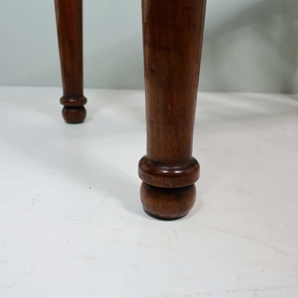 19TH C WALNUT LUGGAGE STAND  View V