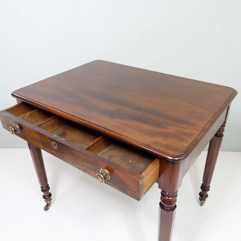 EARLY 19TH C MAHOGANY TABLE View V