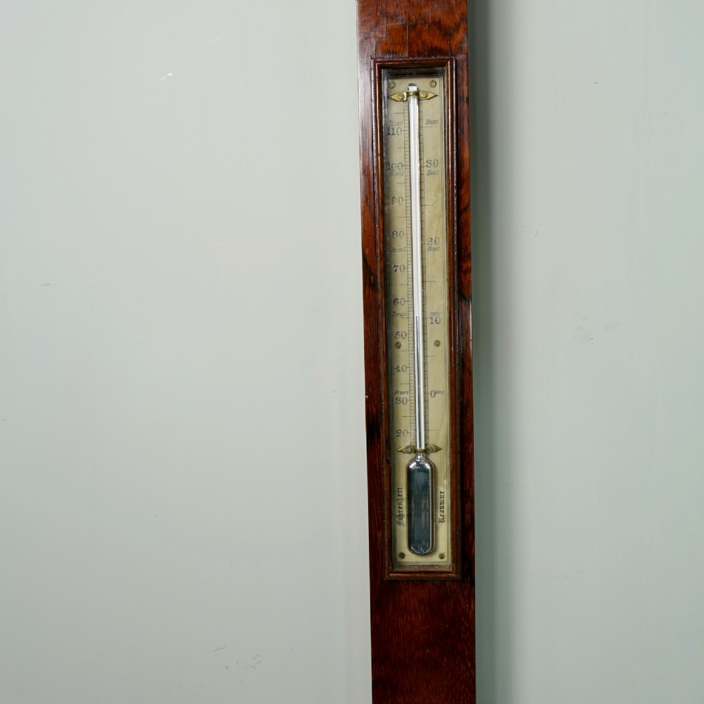 19TH C ROSEWOOD STICK BAROMETER View IV
