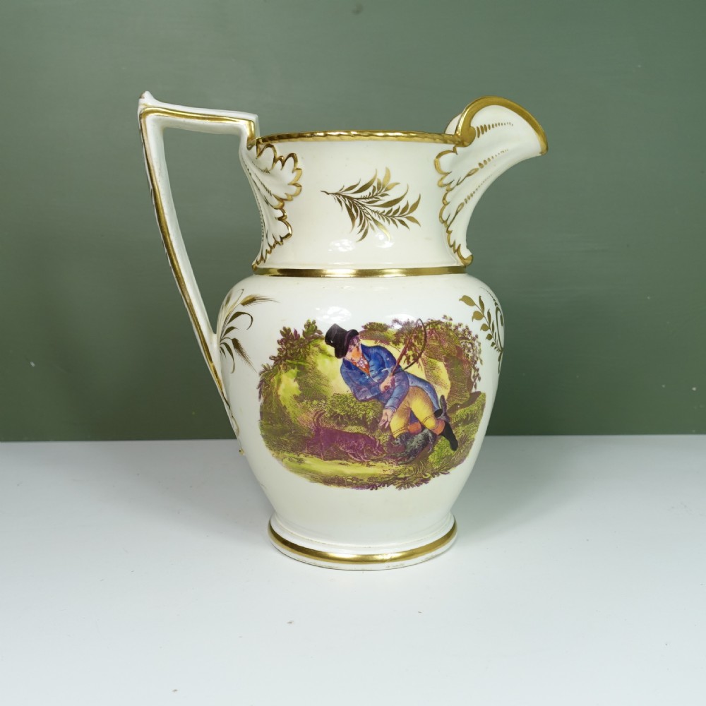 19TH C COUNTRY SPORT JUG View IV
