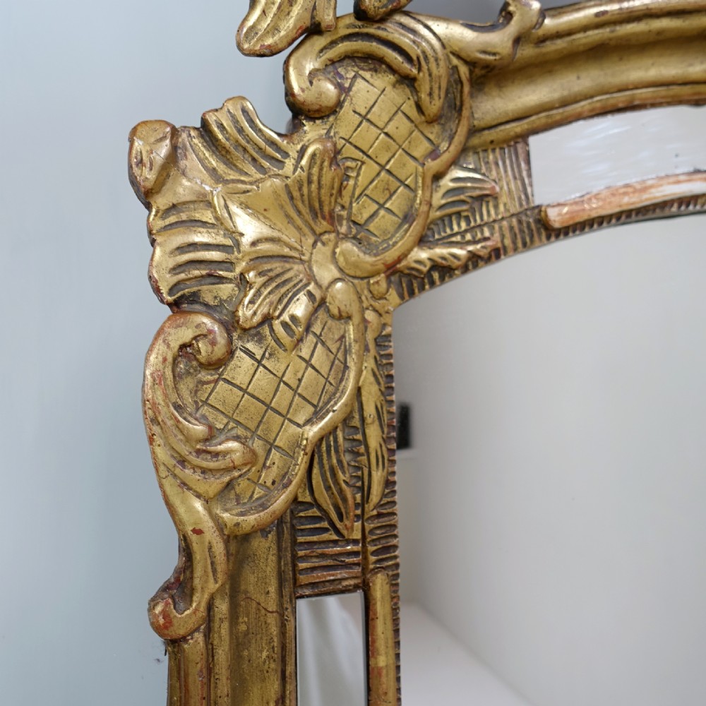 19TH C GILT MIRROR View V