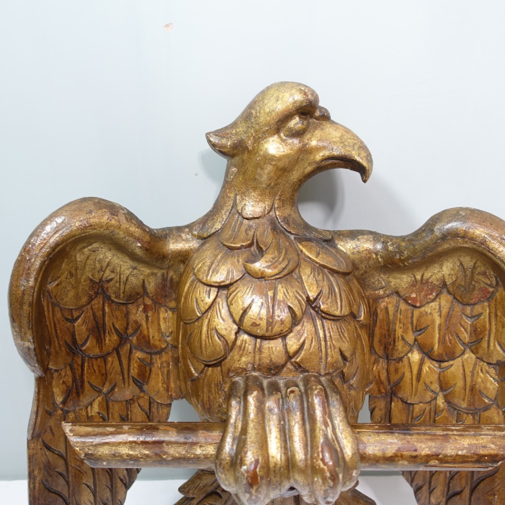EARLY 19TH C GILTWOOD EAGLE View II