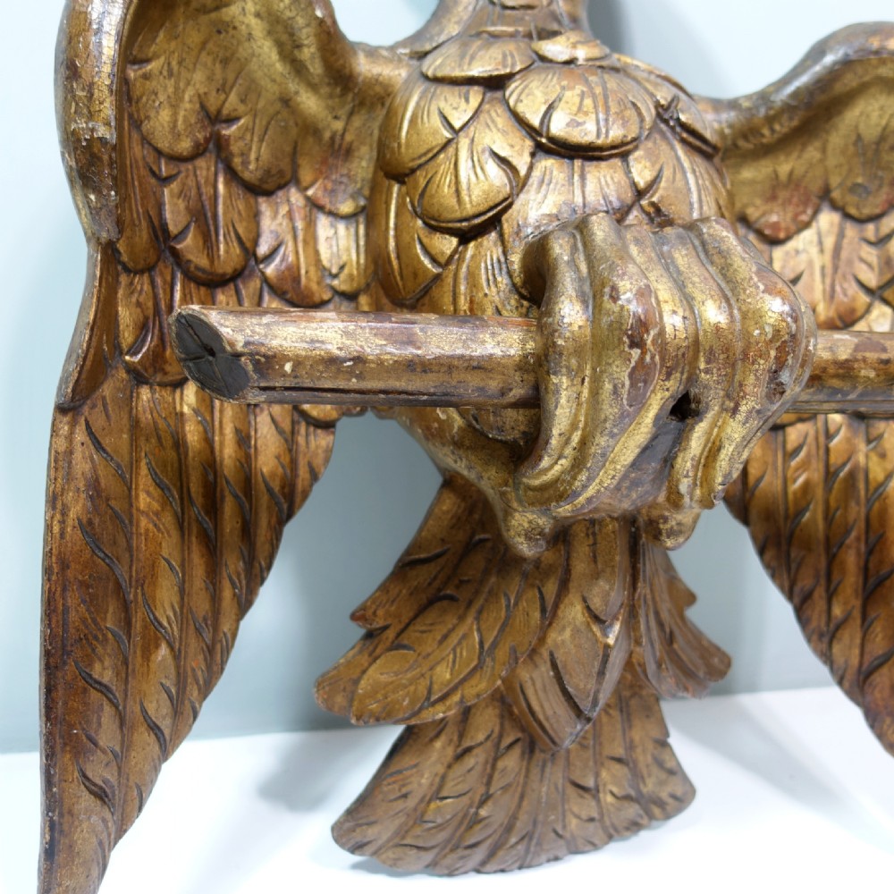 EARLY 19TH C GILTWOOD EAGLE View VI