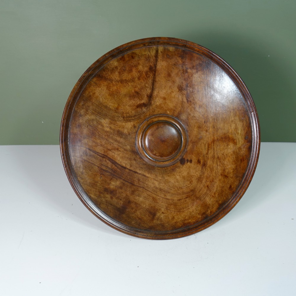 19TH C MAHOGANY LAZY SUSAN View IV