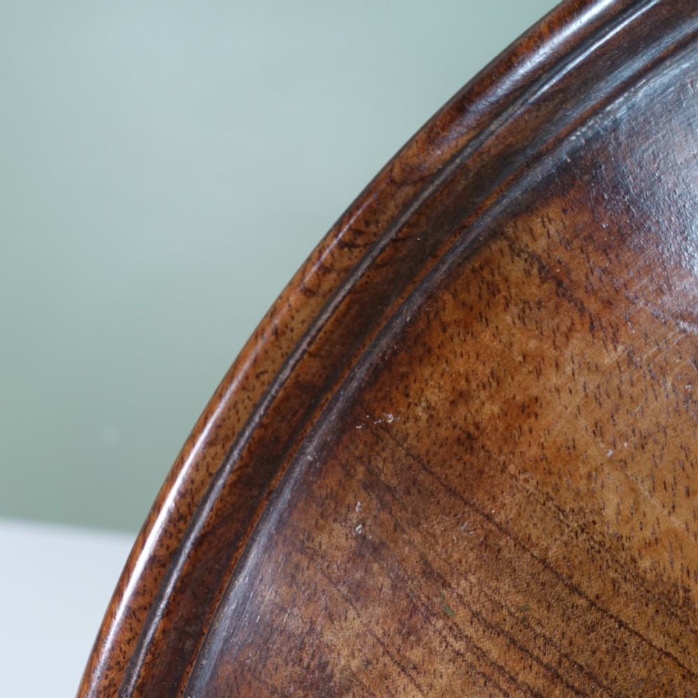 19TH C MAHOGANY LAZY SUSAN View V
