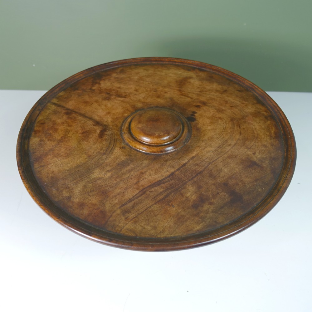 19TH C MAHOGANY LAZY SUSAN View VII