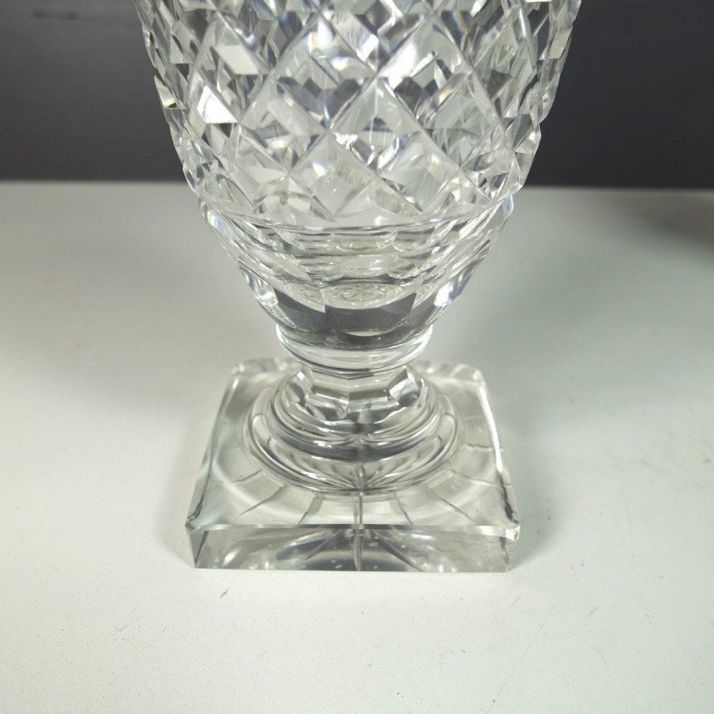 REGENCY GLASS VASES & COVERS View VI