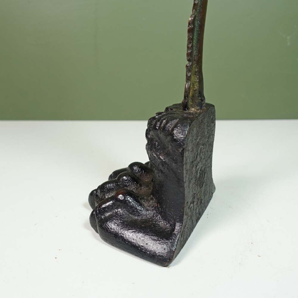 19TH C LIONS PAW DOOR PORTER View VI