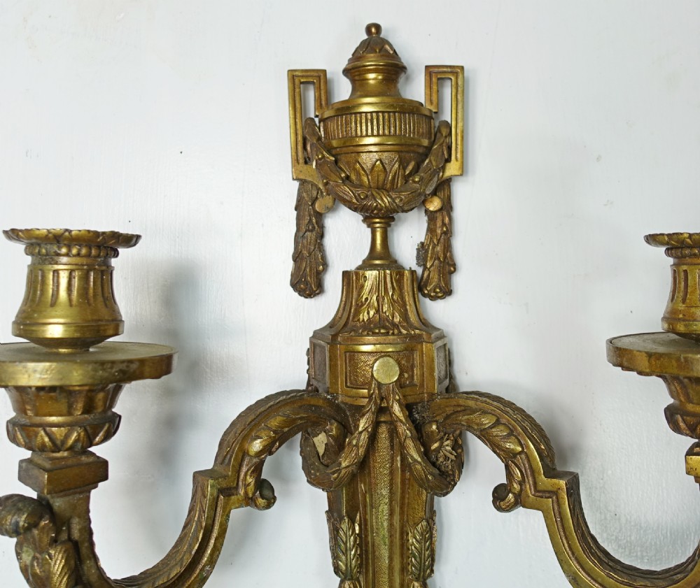 SET OF FOUR 19TH C WALL SCONCES View VI