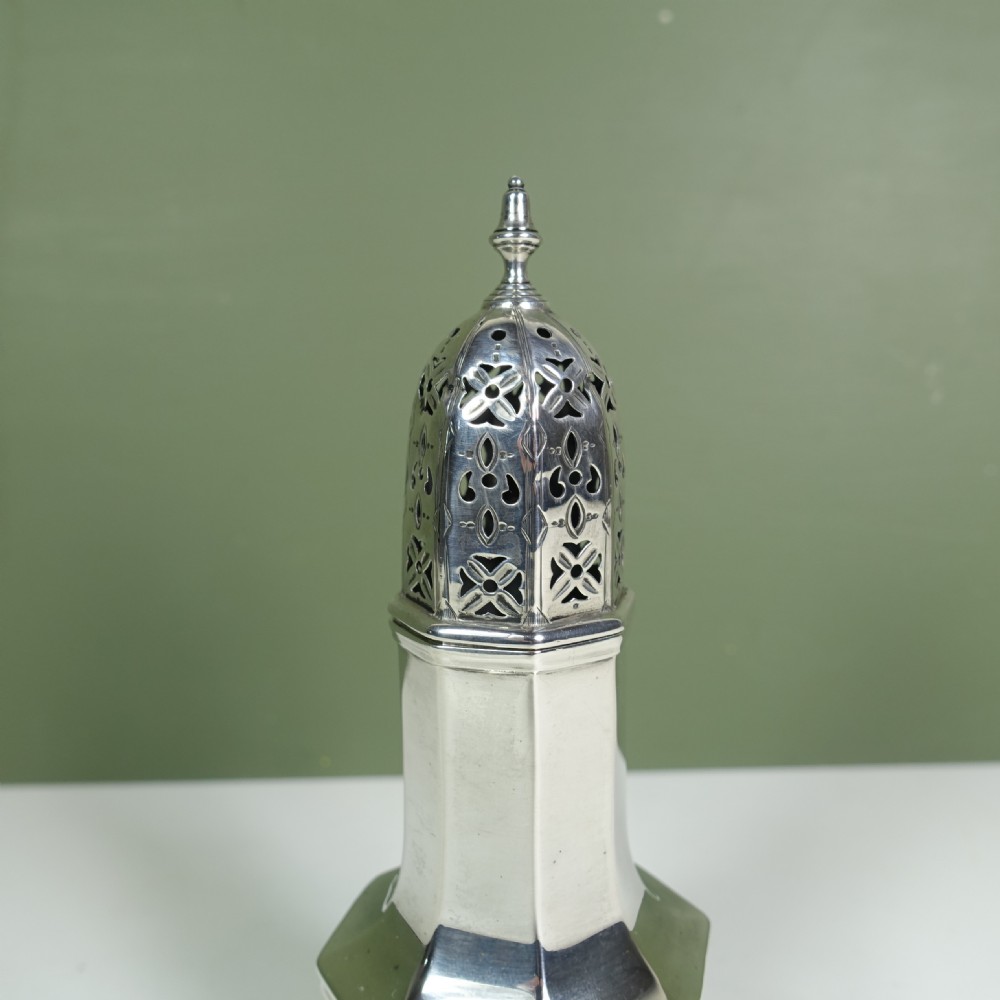 SOLID SILVER SUGAR CASTOR View II